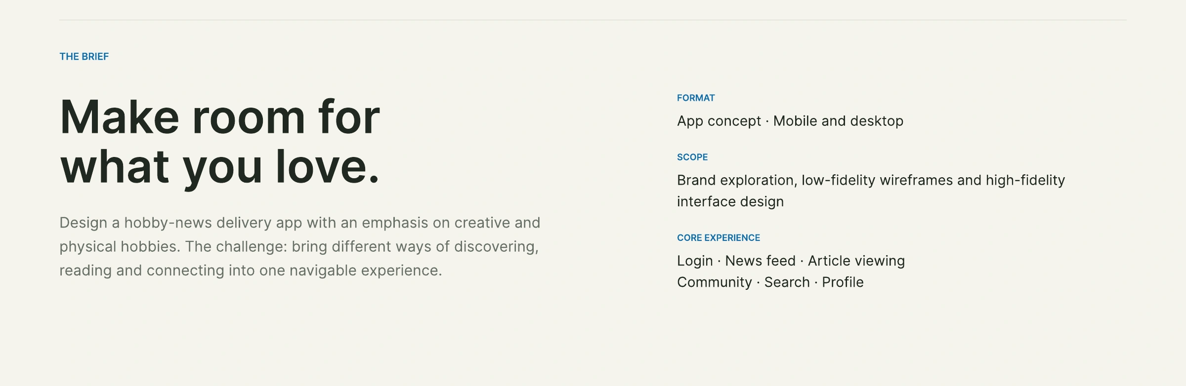HOBHUB — project overview